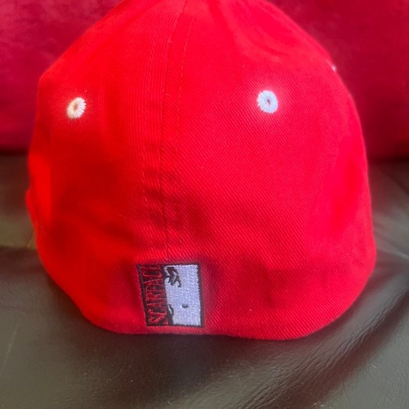 SCARFACE Flex Fit Hat Red by JH Design -Official Licensed - New missing Tag - Picture 3 of 6